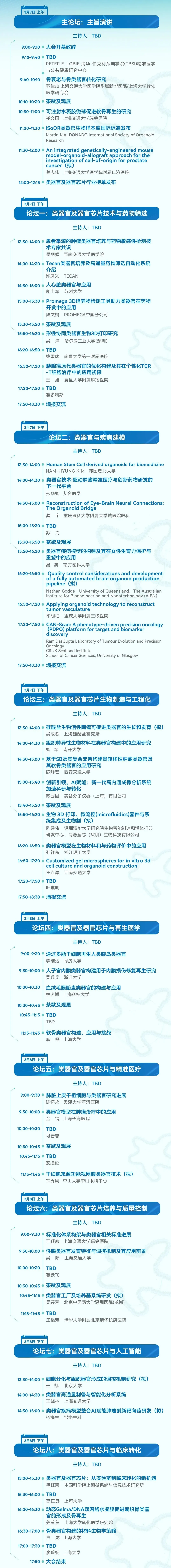 【开幕倒计时3周】2025（第五届）类器官大会3月7日上海开幕！专家演讲+墙报评比+企业榜单，众多精彩等你来！-肽度TIMEDOO
