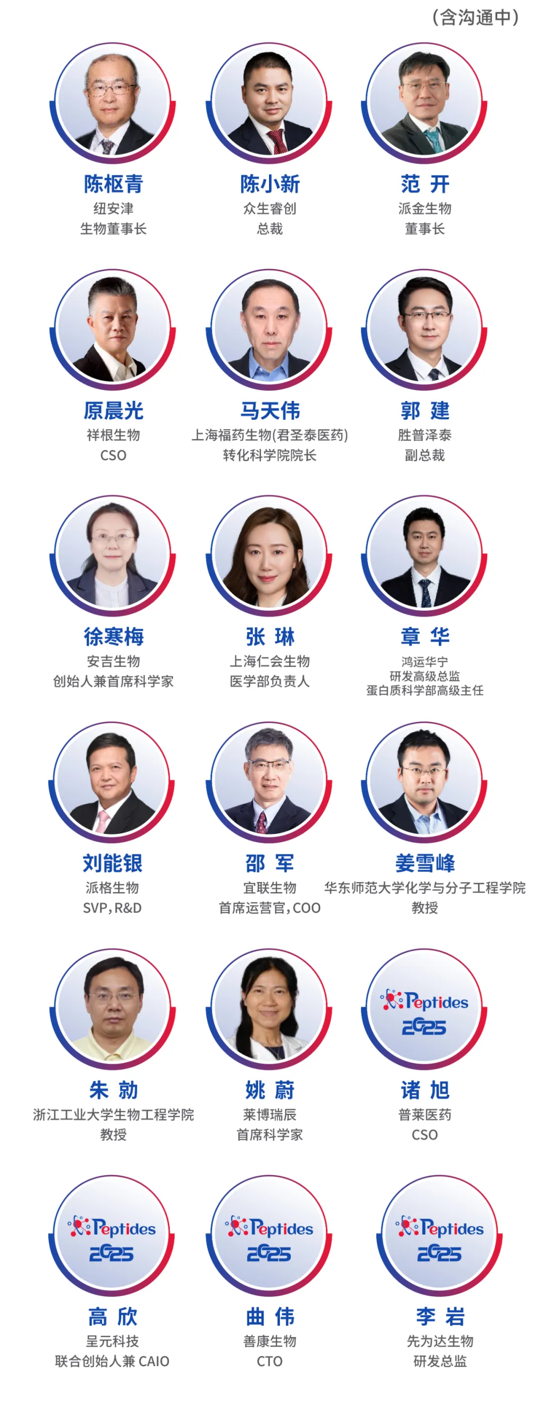 2025年3月6-7日·苏州·第二届国际多肽产业创新大会-肽度TIMEDOO