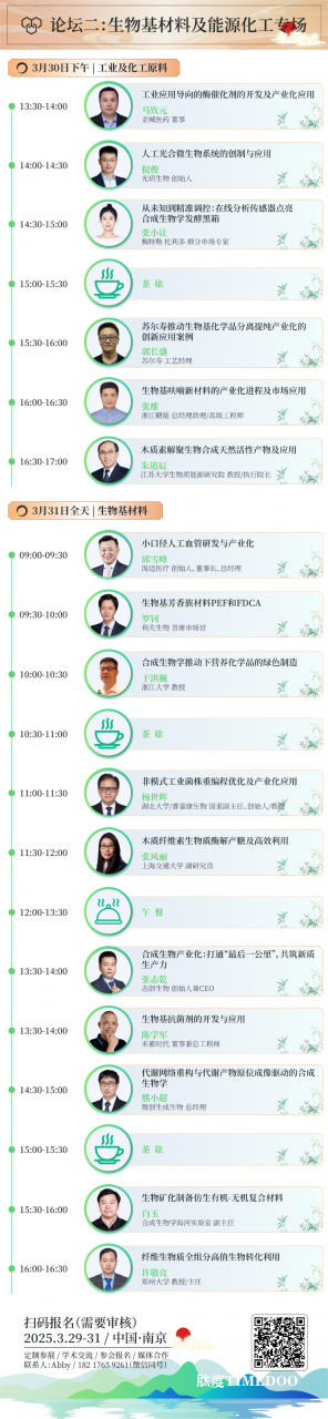 pic 参会倒计时!3.30-31日南京,2025合成生物学产业博览会即将召开!-肽度TIMEDOO