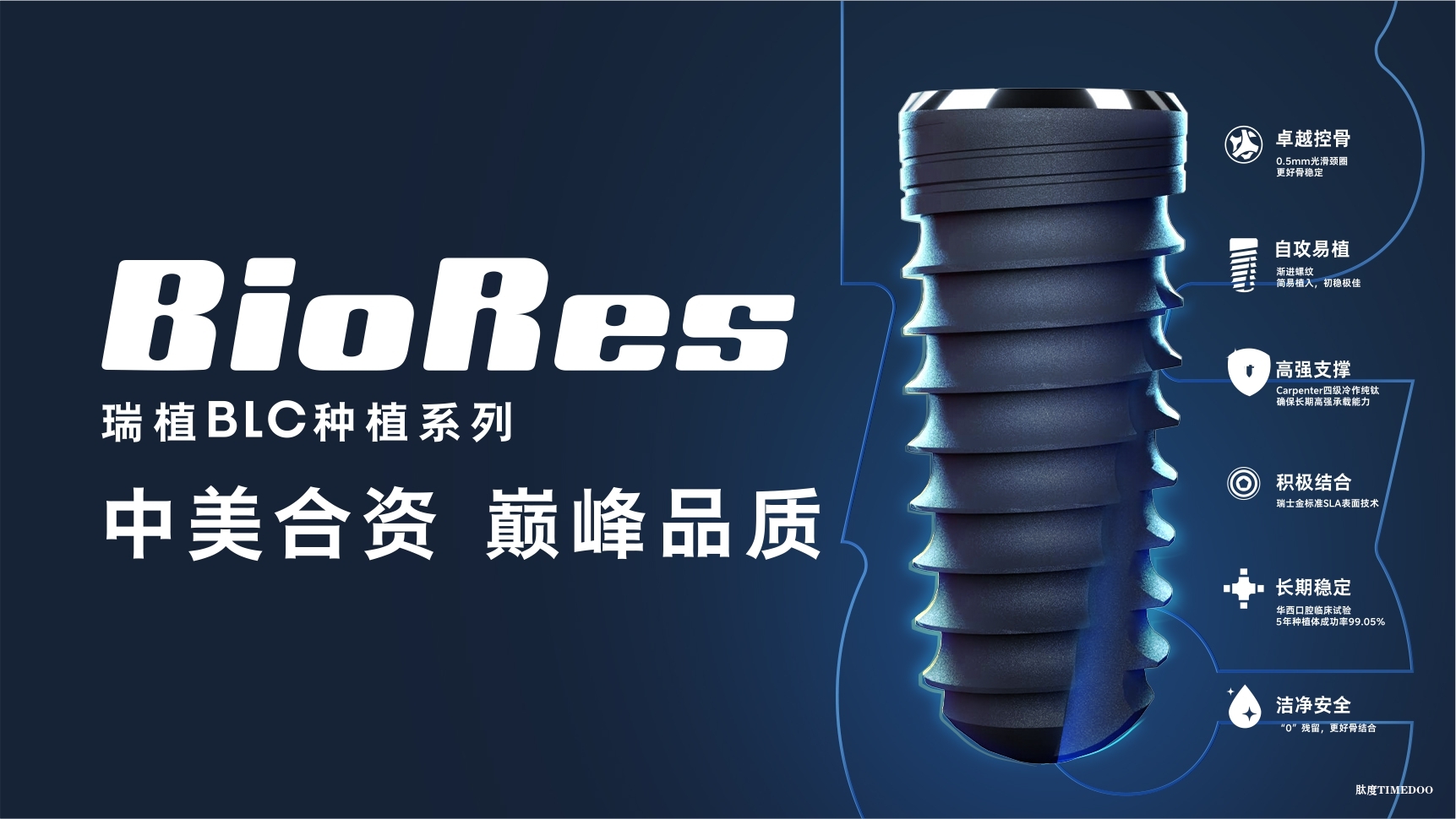 贝施美2025新品发布晚宴成功举办,BioRes瑞植大师定制化种植修复方案正式发布!-肽度TIMEDOO