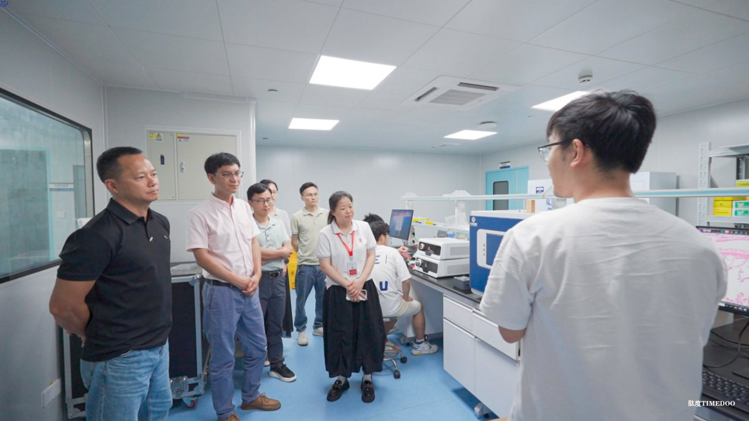 天健国际医疗供应链展贸中心走访誉维生物赋能生命科学生态圈共建-肽度TIMEDOO