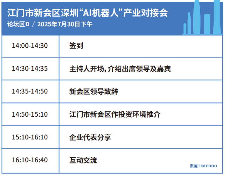 华为、大族、富士康等一众名企重磅亮相WAIE全数会智能工业展及大会 附超全参观攻略-肽度TIMEDOO