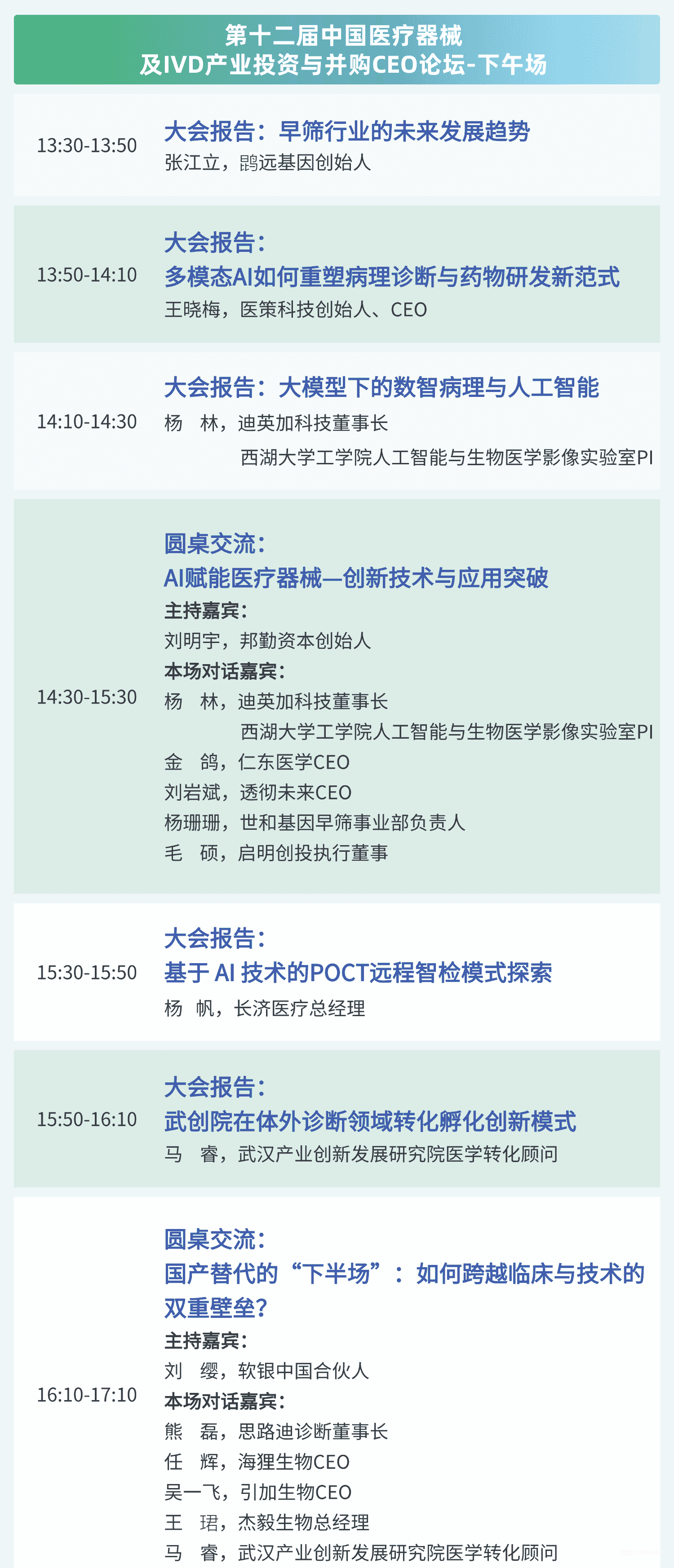 2025年8月15日·杭州·第十二届中国医疗器械及IVD产业投资与并购CEO论坛-肽度TIMEDOO