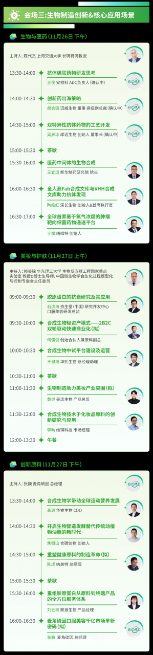 2025年11月26-27日·合肥·BioONE2025第七届生物制造产业年度峰会-肽度TIMEDOO