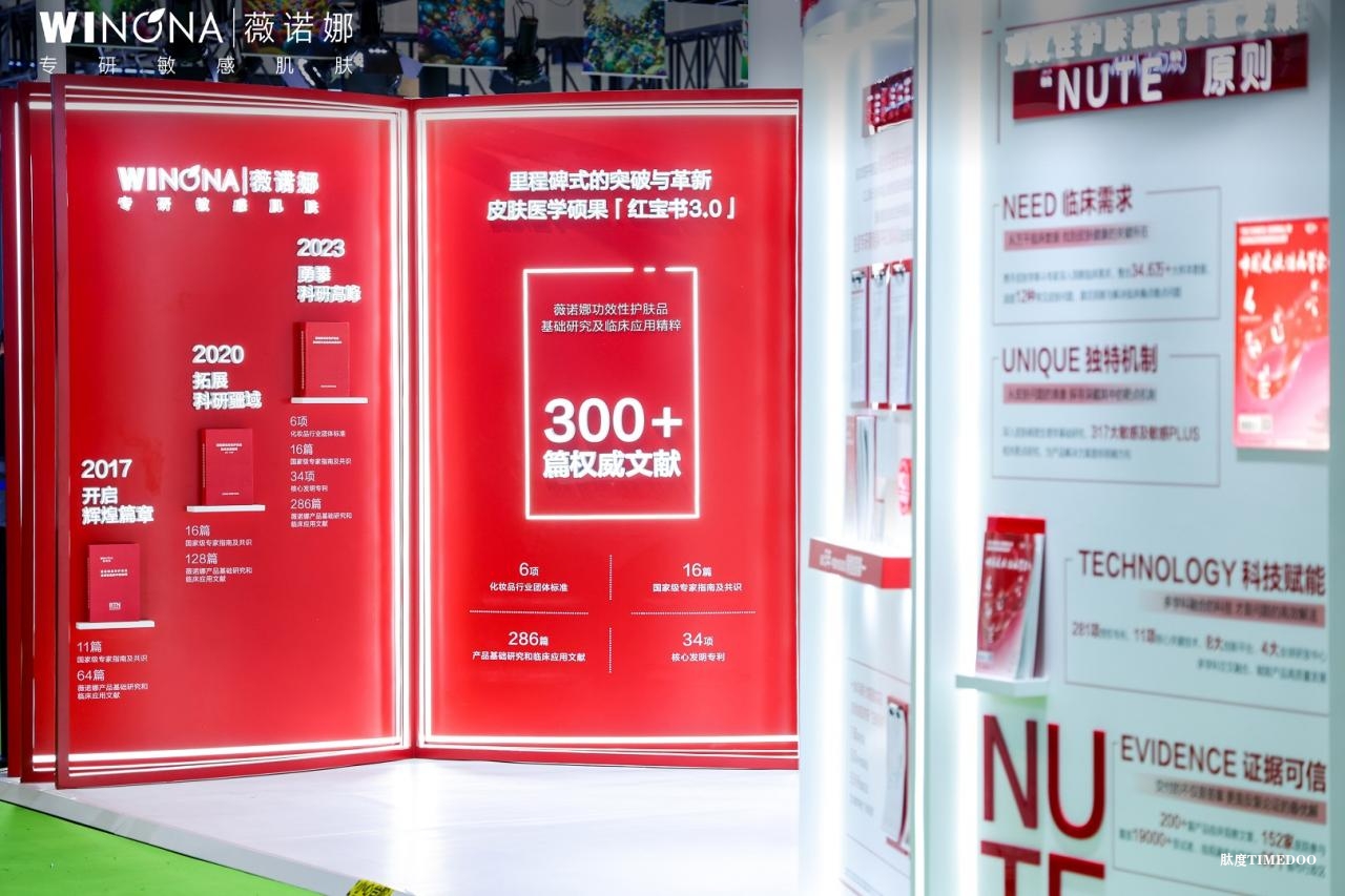 薇诺娜亮相CDA大会,以科学体系引领中国功效护肤市场高质量发展-肽度TIMEDOO