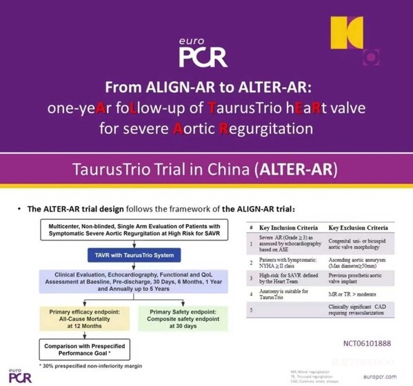 沛嘉医疗TaurusTrio经导管主动脉瓣系统获NMPA批准上市，重磅核心产品为瓣膜业务增长再添强劲引擎-肽度TIMEDOO