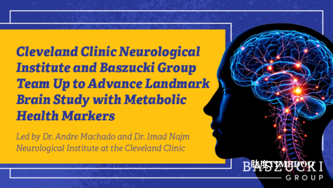 Cleveland Clinic神经学研究所和Baszucki Group携手合作，运用代谢健康标志物推进里程碑式脑科学研究