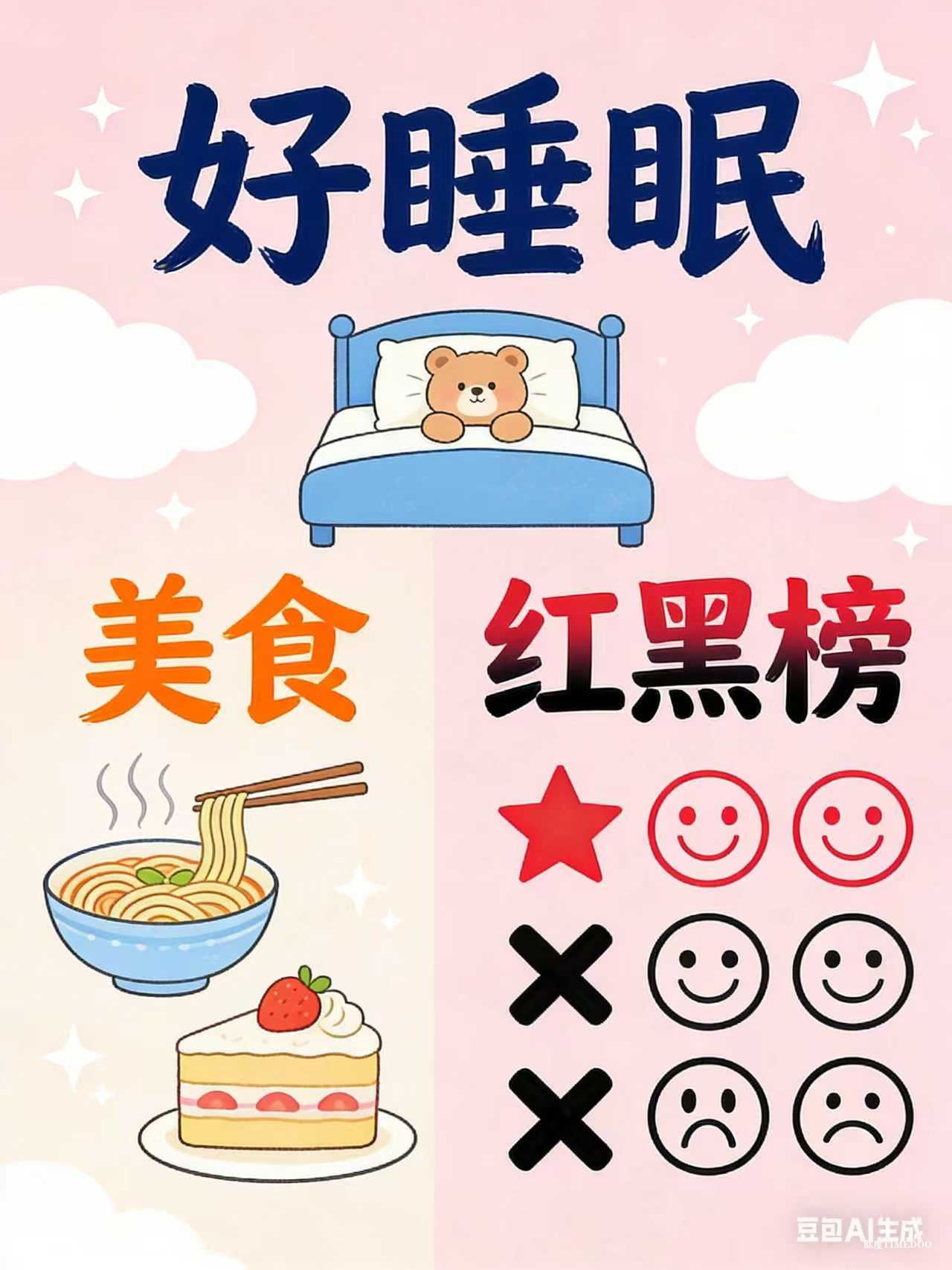 好睡眠的美食“红黑榜”：吃对才能睡好！