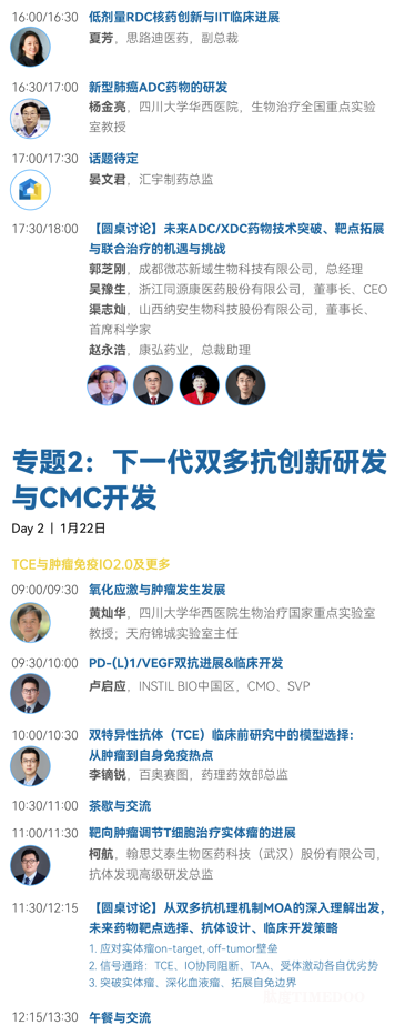 行业活动 | 【倒计时2周 | BPI终版议程】西部新分子抗体药盛会成都启幕！60+专家领航ADC/双多抗/AI新浪潮，免费报名最后通道！-肽度TIMEDOO