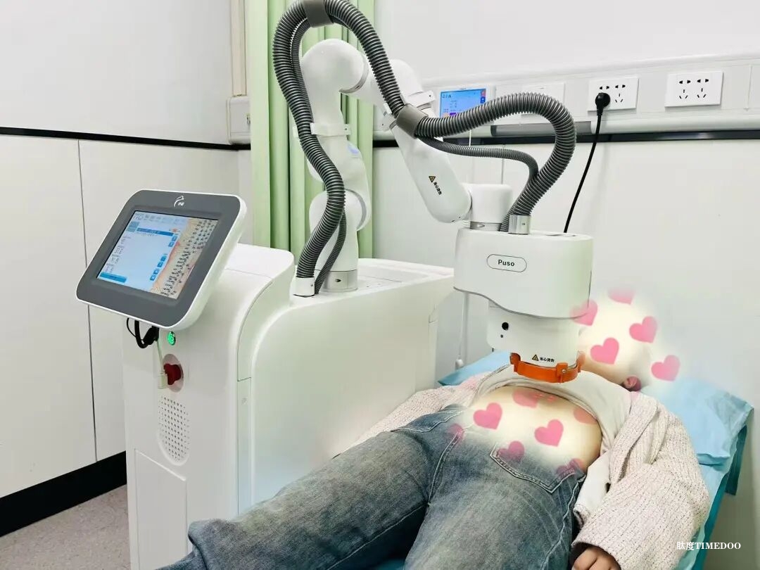 南京市高淳中医院引入艾灸机器人 推动中医诊疗智能化升级