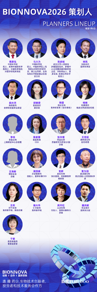 第七届 BIONNOVA 生物医药创新者论坛暨展览会——首批 120+ 嘉宾确认出席-肽度TIMEDOO