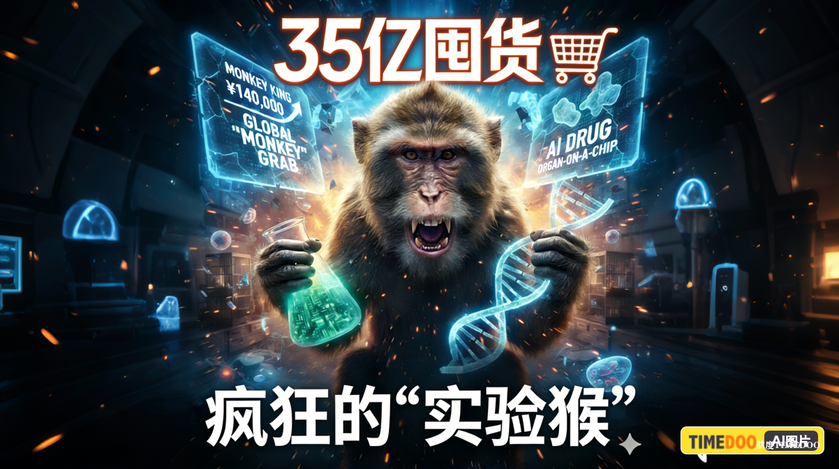 疯狂的“实验猴”：全球巨头35亿砸向海外“猴厂”，AI与类器官能否终结“猴荒”？