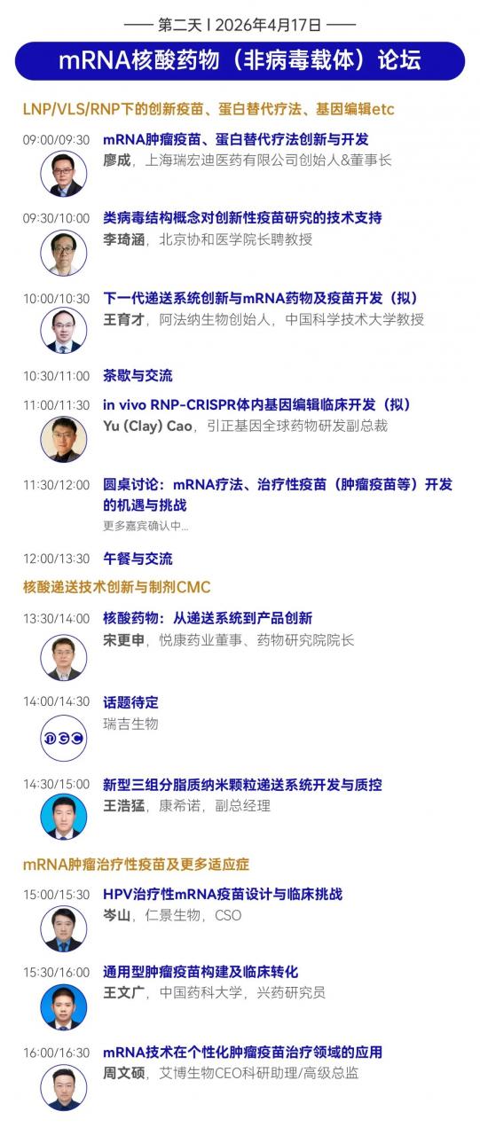 微信图片_2026-03-25_124446_049.jpg 【倒计时3周】CGT风向标大会:IGC 2026终版议程公布!合规与创新如何破局?百位大咖4月北京论道-肽度TIMEDOO