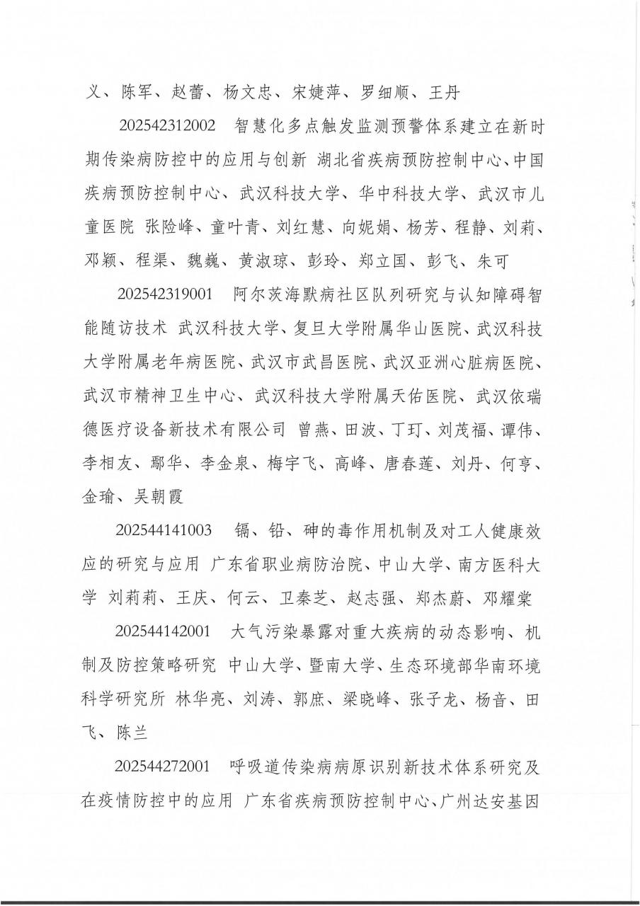 2025年中华预防医学会科学技术奖进入终评项目公示-肽度TIMEDOO