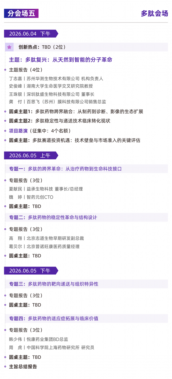 1776236665215781.png 共赴苏州,链接未来 | 2026 药未来峰会-肽度TIMEDOO