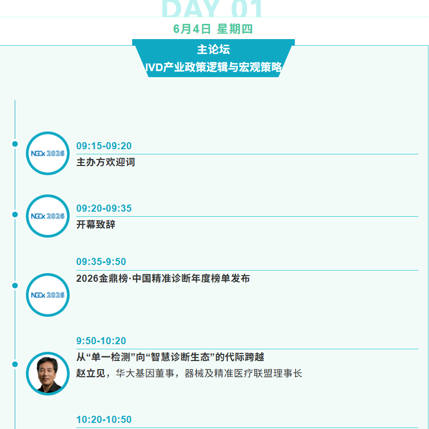 倒计时1周！CEO/投资人6月齐聚杭州！NGDx+器械及精准医疗投资峰会-肽度TIMEDOO