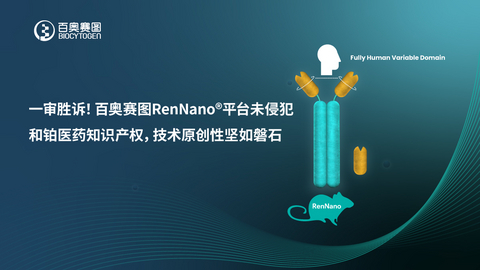 一审胜诉！百奥赛图RenNano®平台未侵犯和铂医药知识产权，技术原创性坚如磐石