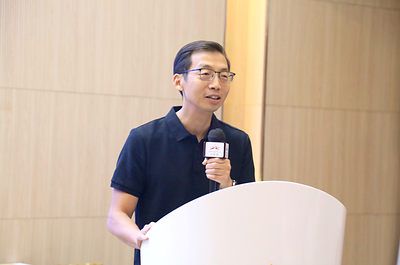 2026年 8月,项目牵头单位无限极(中国)有限公司副总裁、首席科创官马军在项目中期交流会上作开场致辞 聚焦慢病精准营养,