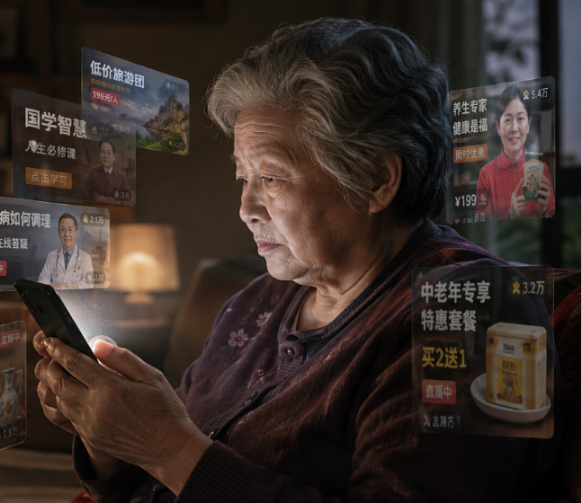当老人也开始戒不掉手机：“网瘾老年”被算法填满的晚年生活