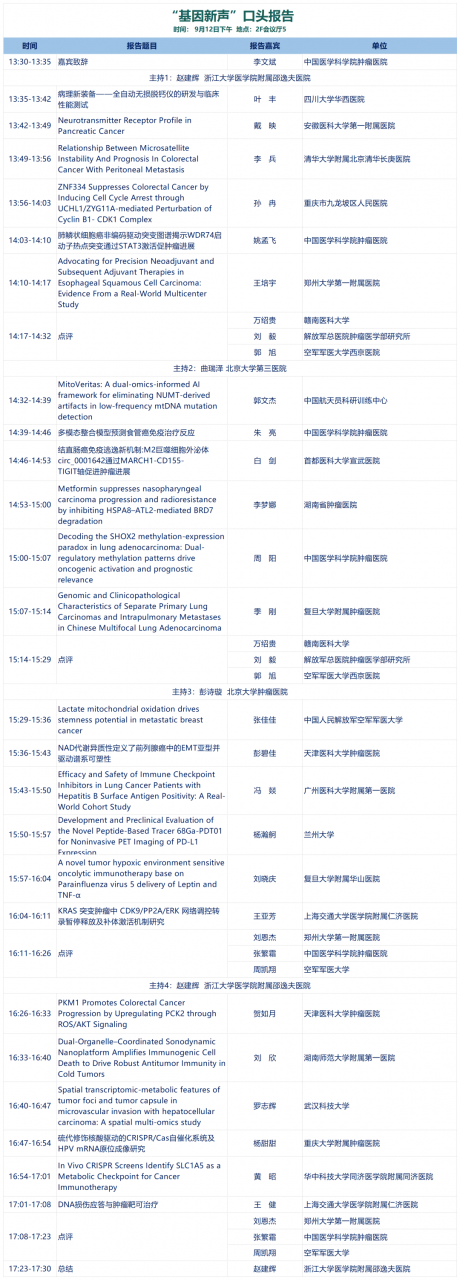 第四轮通知丨2026中国抗癌协会肿瘤基因诊断学术大会-肽度TIMEDOO