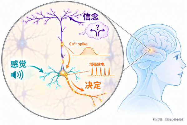 科学家揭示认知灵活性的树突计算机制