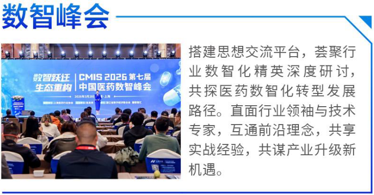 正式官宣丨CMIS 2026第九届中国医药数智峰会启幕，共话新机遇-肽度TIMEDOO